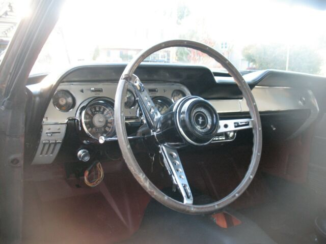 1967 Black Ford Mustang Fastback