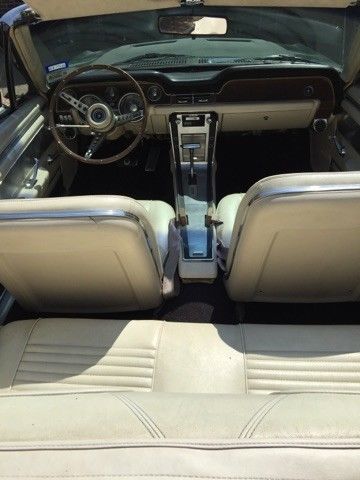 1967 Green Ford Mustang Convertible