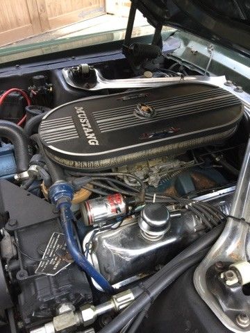 1967 Green Ford Mustang Convertible