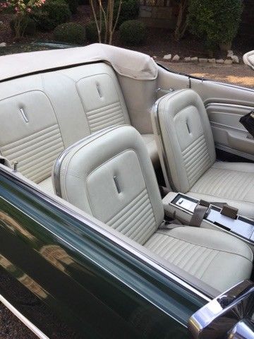 1967 Green Ford Mustang Convertible