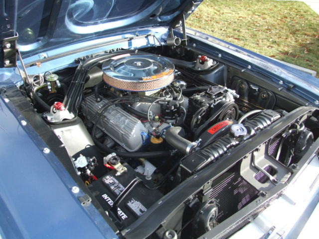 1967 Blue Ford Mustang Convertible