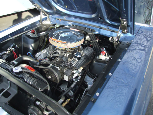 1967 Blue Ford Mustang Convertible