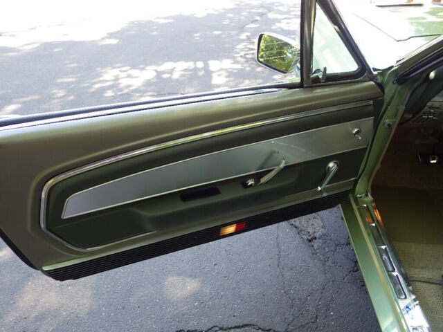 1967 Lime Gold Metallic Ford Mustang Coupe