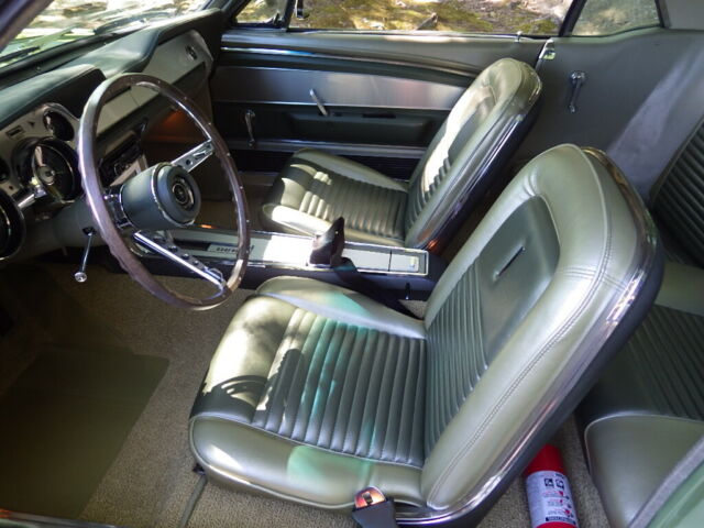 1967 Lime Gold Metallic Ford Mustang Coupe