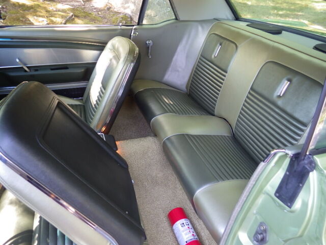 1967 Lime Gold Metallic Ford Mustang Coupe