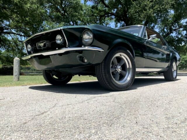 1967 Green Ford Mustang Coupe