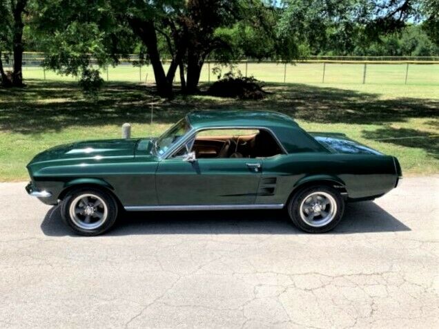 1967 Green Ford Mustang Coupe