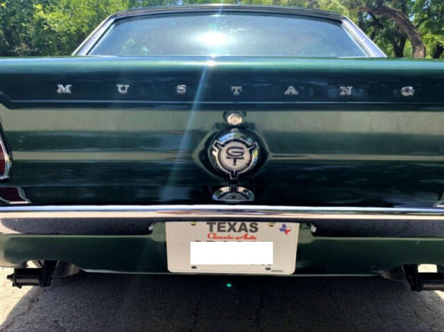 1967 Green Ford Mustang Coupe