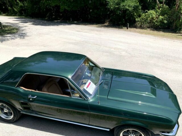 1967 Green Ford Mustang Coupe