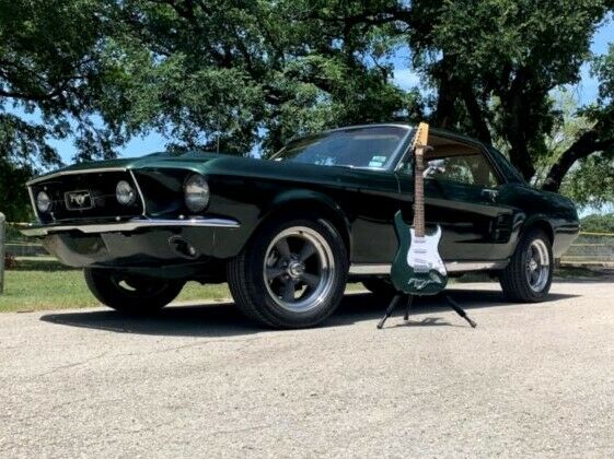 1967 Green Ford Mustang Coupe