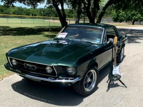 1967 Green Ford Mustang Coupe