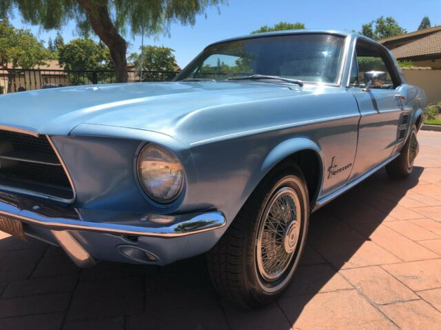1967 Blue Ford Mustang Coupe
