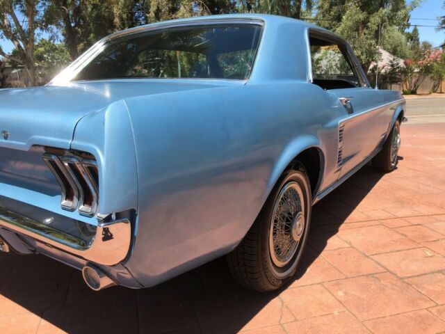 1967 Blue Ford Mustang Coupe