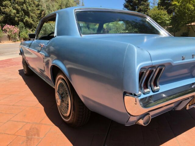 1967 Blue Ford Mustang Coupe