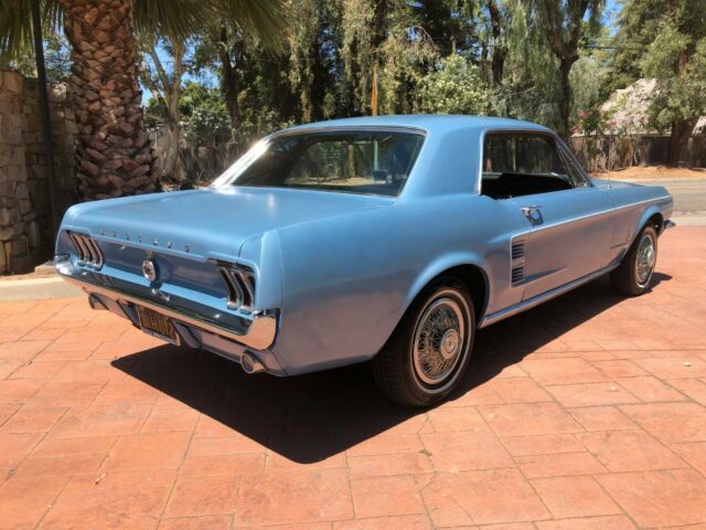 1967 Blue Ford Mustang Coupe
