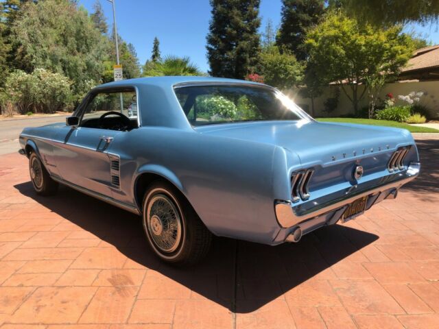 1967 Blue Ford Mustang Coupe