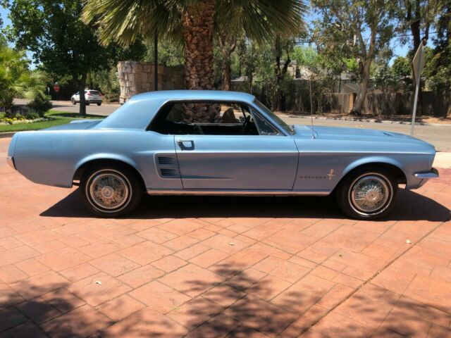 1967 Blue Ford Mustang Coupe