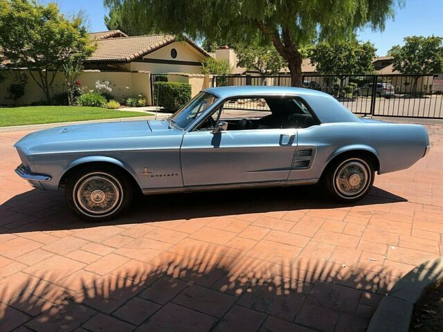 1967 Blue Ford Mustang Coupe