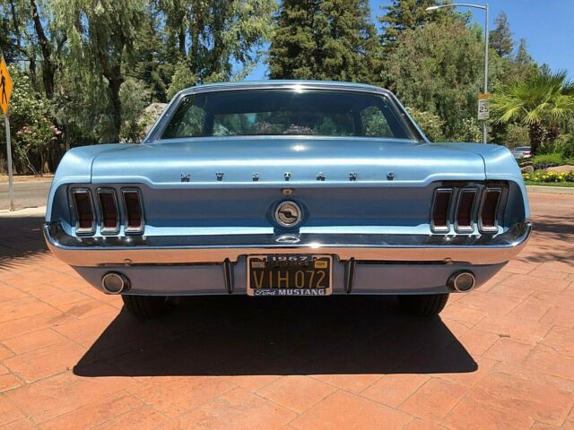 1967 Blue Ford Mustang Coupe