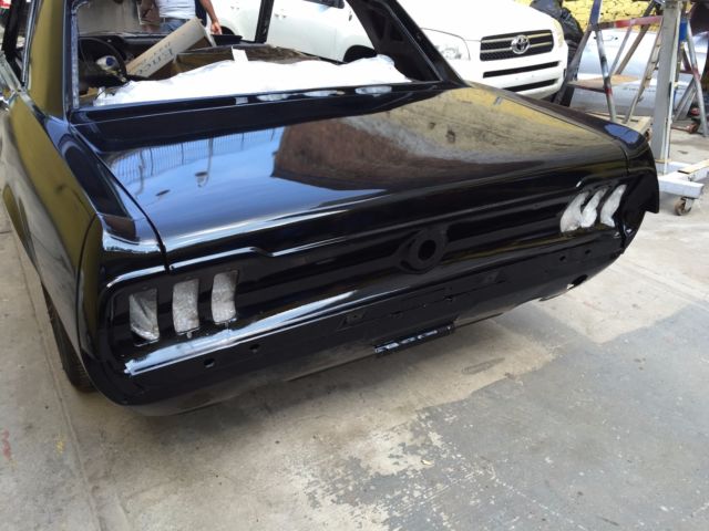 1967 Black Ford Mustang