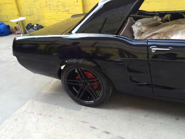 1967 Black Ford Mustang