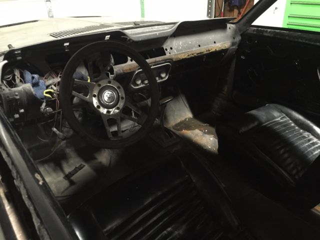 1967 Black Ford Mustang