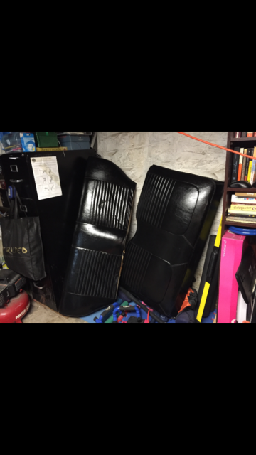 1967 Black Ford Mustang