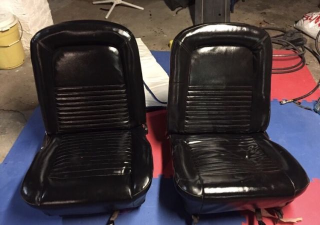 1967 Black Ford Mustang