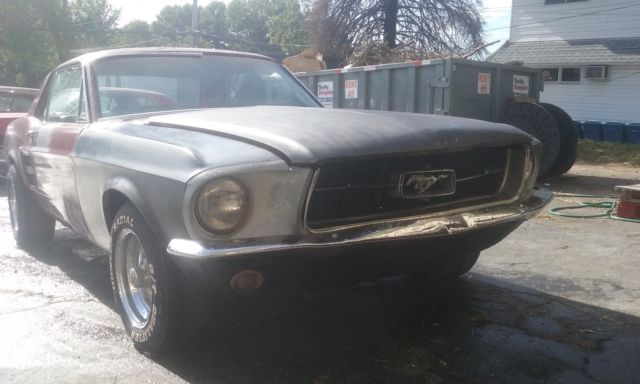 1967 Red Ford Mustang Coupe