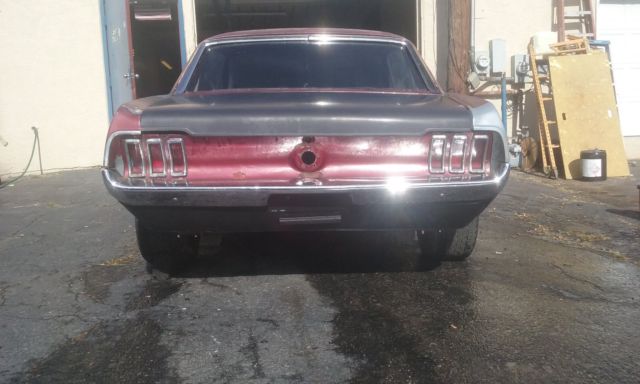 1967 Red Ford Mustang Coupe