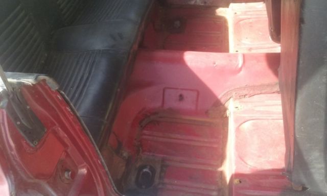 1967 Red Ford Mustang Coupe