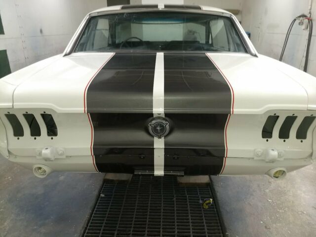 1967 White Ford Mustang Coupe