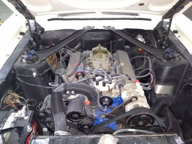 1967 White Ford Mustang Coupe