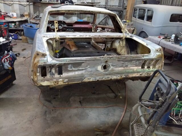 1967 White Ford Mustang Coupe