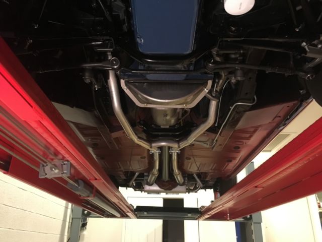 1967 Blue Ford Mustang Fastback