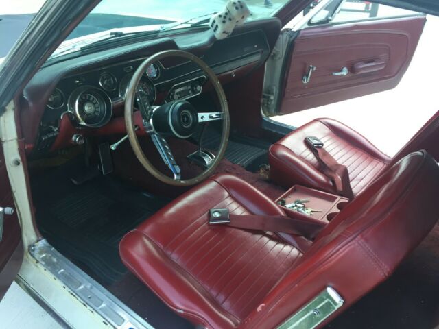 1967 Red Ford Mustang Fastback