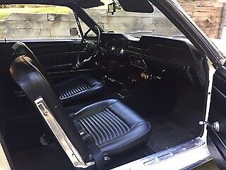 1967 White Ford Mustang Fastback