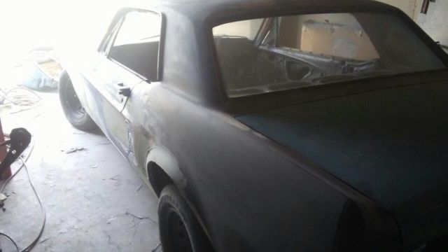 1967 Clearwater aqua Ford Mustang Coupe
