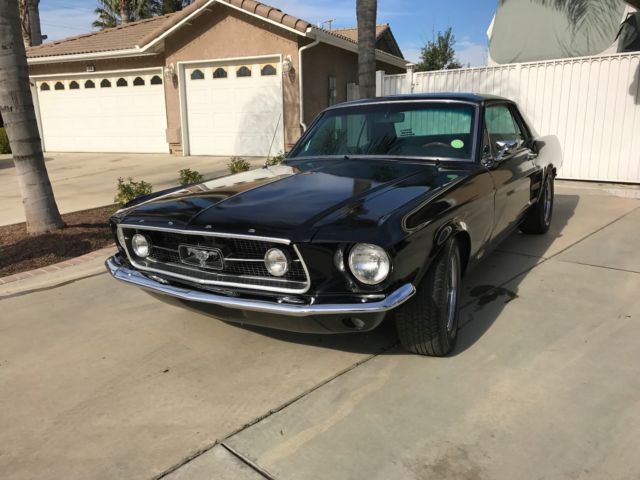 1967 Black Ford Mustang Coupe