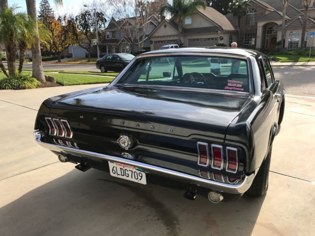 1967 Black Ford Mustang Coupe