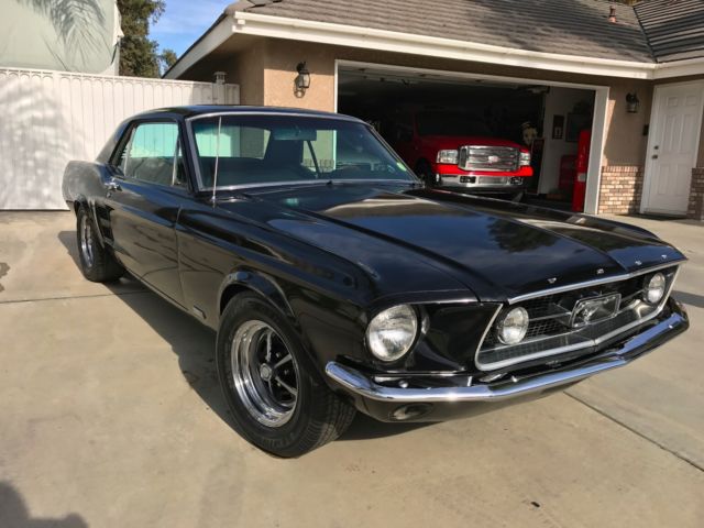 1967 Black Ford Mustang Coupe
