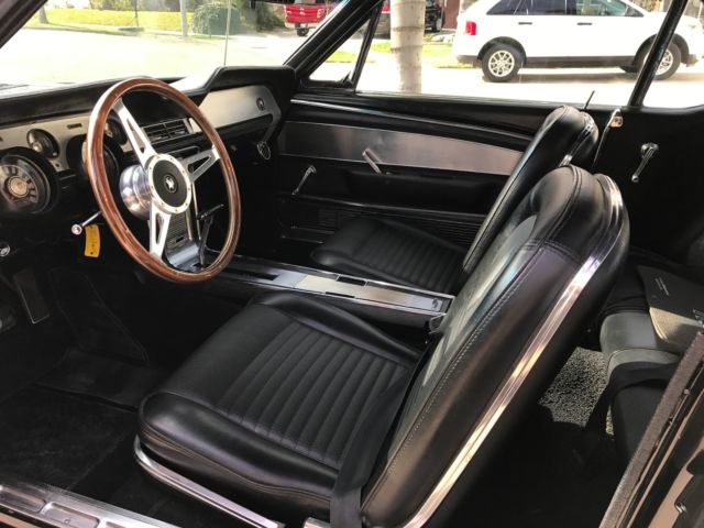 1967 Black Ford Mustang Coupe