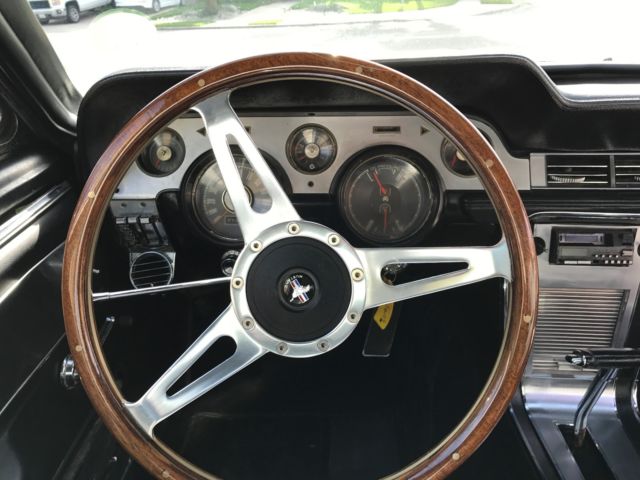 1967 Black Ford Mustang Coupe