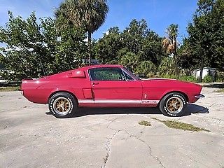 1967 Red Ford Mustang