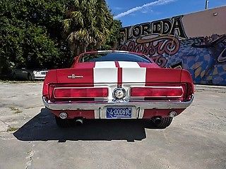 1967 Red Ford Mustang