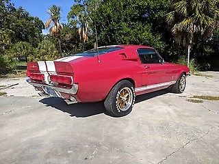 1967 Red Ford Mustang