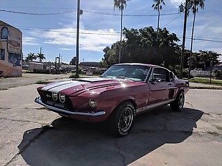 1967 Red Ford Mustang