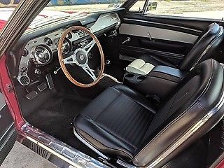 1967 Red Ford Mustang