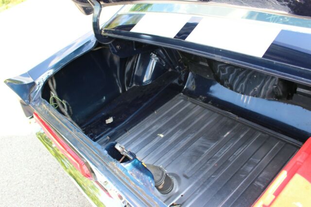 1967 Blue Ford Mustang