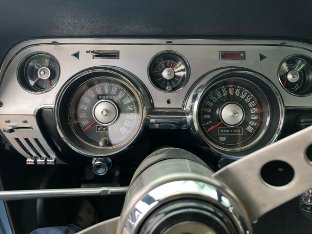 1967 Brittany Blue Ford Mustang Coupe